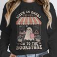 Cute Bookstore Ghost Retro Women Book Lovers Unisex Sweatshirt Cute Bookstore Ghost Retro Women Book Lovers Unisex Sweatshirt