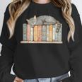 Cute Cat Sleeping On Books Unisex Sweatshirt