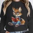Cute Coyote With Book I Kids Coyote Unisex Sweatshirt Cute Coyote With Book I Kids Coyote Unisex Sweatshirt