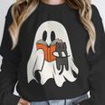 Cute Ghost Cat Reading Book Spooky Season Halloween Costume Unisex Sweatshirt Cute Ghost Cat Reading Book Spooky Season Halloween Costume Unisex Sweatshirt