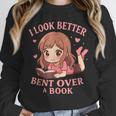 Cute Reading Outfit Book Lover Tee For Women Who Read Unisex Sweatshirt