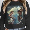 David And Goliath Bible Book Of Samuel King David Comic Unisex Sweatshirt David And Goliath Bible Book Of Samuel King David Comic Unisex Sweatshirt