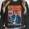 Dead Roast Coffee Comic Book Cover Style Skeleton Barista Unisex Sweatshirt Dead Roast Coffee Comic Book Cover Style Skeleton Barista Unisex Sweatshirt