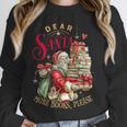 Dear Santa More Books Please Christmas Unisex Sweatshirt