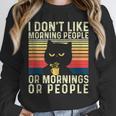 I Don't Like Morning People Introvert Introverted Antisocial Unisex Sweatshirt I Don't Like Morning People Introvert Introverted Antisocial Unisex Sweatshirt