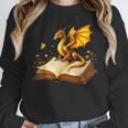 Dragon Fantasy Book Lover Bookish Reader Bookworm Wildflower Unisex Sweatshirt Dragon Fantasy Book Lover Bookish Reader Bookworm Wildflower Unisex Sweatshirt