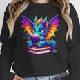 Dragon Reading a Book Bookworm Book Unisex Sweatshirt