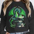 Dragon Reading Books Bookworm Unisex Sweatshirt