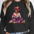 Educated Melanin Queen Afro Women Reading Book History Unisex Sweatshirt Educated Melanin Queen Afro Women Reading Book History Unisex Sweatshirt