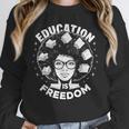 Education Is Freedom History Books African Pride Women Unisex Sweatshirt