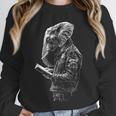 Elephant Holds Book Wriing Motif Animal Artwork Elephant Unisex Sweatshirt Elephant Holds Book Wriing Motif Animal Artwork Elephant Unisex Sweatshirt