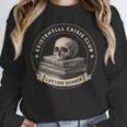 Existential Crisis Club Lifetime Member Skull And Books Unisex Sweatshirt Existential Crisis Club Lifetime Member Skull And Books Unisex Sweatshirt