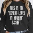 This Is My 'Expert-Level Introvert' Anti Social Sarcastic Unisex Sweatshirt This Is My 'Expert-Level Introvert' Anti Social Sarcastic Unisex Sweatshirt