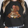 Fall Book Vintage Turkey Thanksgiving Reading Book Lovers Unisex Sweatshirt Fall Book Vintage Turkey Thanksgiving Reading Book Lovers Unisex Sweatshirt