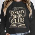Fantasy Book Club Dragons For Women Men Or Kids Reading Unisex Sweatshirt