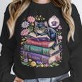 Fantasy Drama Tragedy Cute Cat Book Lover Readers Librarians Unisex Sweatshirt