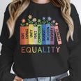Floral Book Equality Human Rights Social Justice Peace Love Unisex Sweatshirt Floral Book Equality Human Rights Social Justice Peace Love Unisex Sweatshirt