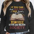 I Was Forced To Put My Book Down And Rejoin Society Book Unisex Sweatshirt