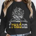 Freadom Freedom Read Banned Books Librarians Unisex Sweatshirt