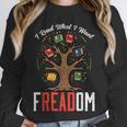 Freadom Tree Read Reading Librarian Book Across America Unisex Sweatshirt
