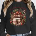 Fully Booked For Christmas Cozy Holiday Books Winter Reading Unisex Sweatshirt