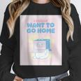 Fun Cute Introvert Cat Character Quote Men Women Unisex Sweatshirt