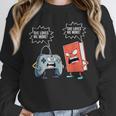 Gamer Book Lover Girl Women Bookworm Video Gaming Daughter Unisex Sweatshirt