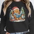 Gingerbread Reading Book Lovers Christmas Bookworm Librarian Unisex Sweatshirt Gingerbread Reading Book Lovers Christmas Bookworm Librarian Unisex Sweatshirt