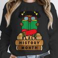 Girl Kid Reading Book Black History Month Bookworm Unisex Sweatshirt Girl Kid Reading Book Black History Month Bookworm Unisex Sweatshirt