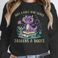 Girls Loves Dragon Books Fantasy Girls Kids Toddler Women Unisex Sweatshirt Girls Loves Dragon Books Fantasy Girls Kids Toddler Women Unisex Sweatshirt