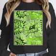 Green Comic Book Green Graphic Unisex Sweatshirt