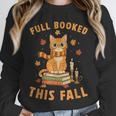 Halloween Fully Booked This Fall Book Ginger Cat Reading Unisex Sweatshirt Halloween Fully Booked This Fall Book Ginger Cat Reading Unisex Sweatshirt