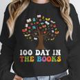 Happy 100 Days In The Books Reading Celebration Graphic Tees Unisex Sweatshirt