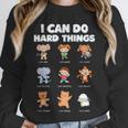 I Can Do Hard Things Children's Book Characters Unisex Sweatshirt