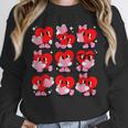 Heart Reading Books Valentine Teacher Boys Girls Book Lover Unisex Sweatshirt Heart Reading Books Valentine Teacher Boys Girls Book Lover Unisex Sweatshirt