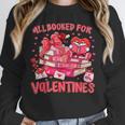 HUGvyn All Booked For Valentines Teacher Book Reading Heart Unisex Sweatshirt HUGvyn All Booked For Valentines Teacher Book Reading Heart Unisex Sweatshirt