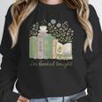 I'm Booked Tonight Cozy Floral Book Lover Graphic Unisex Sweatshirt I'm Booked Tonight Cozy Floral Book Lover Graphic Unisex Sweatshirt