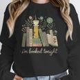 I'm Booked Tonight Floral Books Cozy Reading Graphic Unisex Sweatshirt I'm Booked Tonight Floral Books Cozy Reading Graphic Unisex Sweatshirt