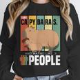 Introvert Capybara Rodent Animal Lover Antisocial Retro Unisex Sweatshirt Introvert Capybara Rodent Animal Lover Antisocial Retro Unisex Sweatshirt