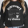 Introvert By Choice Introverted Unisex Sweatshirt Introvert By Choice Introverted Unisex Sweatshirt