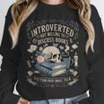 Introverted But Willing To Discuss Books Club Cozy Aesthetic Unisex Sweatshirt Introverted But Willing To Discuss Books Club Cozy Aesthetic Unisex Sweatshirt