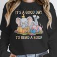 Its A Good Day To Read A Book Cute Pig & Elephant Adventure Unisex Sweatshirt Its A Good Day To Read A Book Cute Pig & Elephant Adventure Unisex Sweatshirt