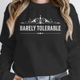 Jane Austens Hardly Bearable Book Quote Unisex Sweatshirt