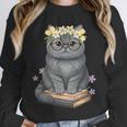 Just A Girl Who Loves Cats & Books Bookish Women Unisex Sweatshirt Just A Girl Who Loves Cats & Books Bookish Women Unisex Sweatshirt