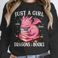 Just A Girl Who Loves Dragons And Books Dragon Reading Lover Unisex Sweatshirt Just A Girl Who Loves Dragons And Books Dragon Reading Lover Unisex Sweatshirt