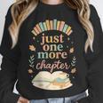 Just One More Chapter Cozy Book Lover Reading & Coffee Unisex Sweatshirt