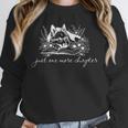 Just One More Chapter Dog German Shepherd Book Lover Unisex Sweatshirt
