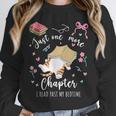 Just One More Chapter I Read Past My Bedtime Cat Book Lover Unisex Sweatshirt Just One More Chapter I Read Past My Bedtime Cat Book Lover Unisex Sweatshirt
