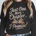 Just One More Chapter Reading Book Lover Bibliophile Unisex Sweatshirt Just One More Chapter Reading Book Lover Bibliophile Unisex Sweatshirt
