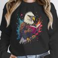 Kawaii Eagle Reads Book Reading Library Book Bookworm Unisex Sweatshirt